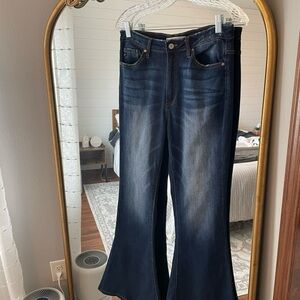 KanCan Deep Indigo Flare Jeans